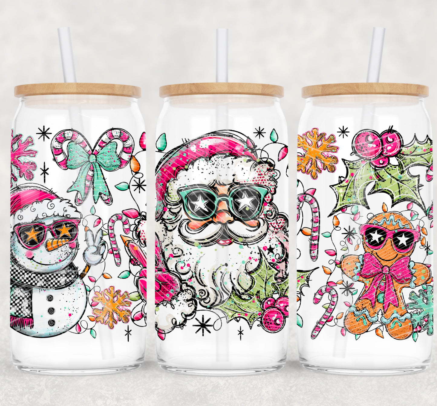 16OZ SNOWMAN