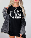 My heart is on the field