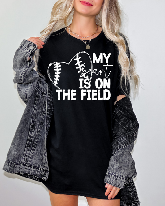 My heart is on the field