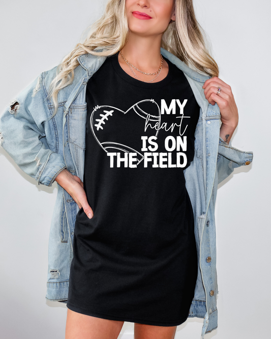 My heart is on the field
