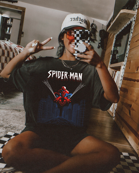 Spider Man With Webs