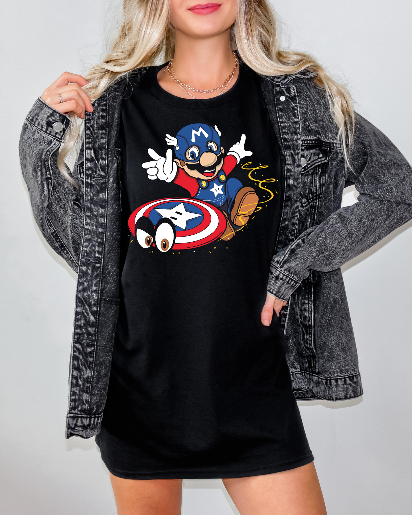 Captain America Mario