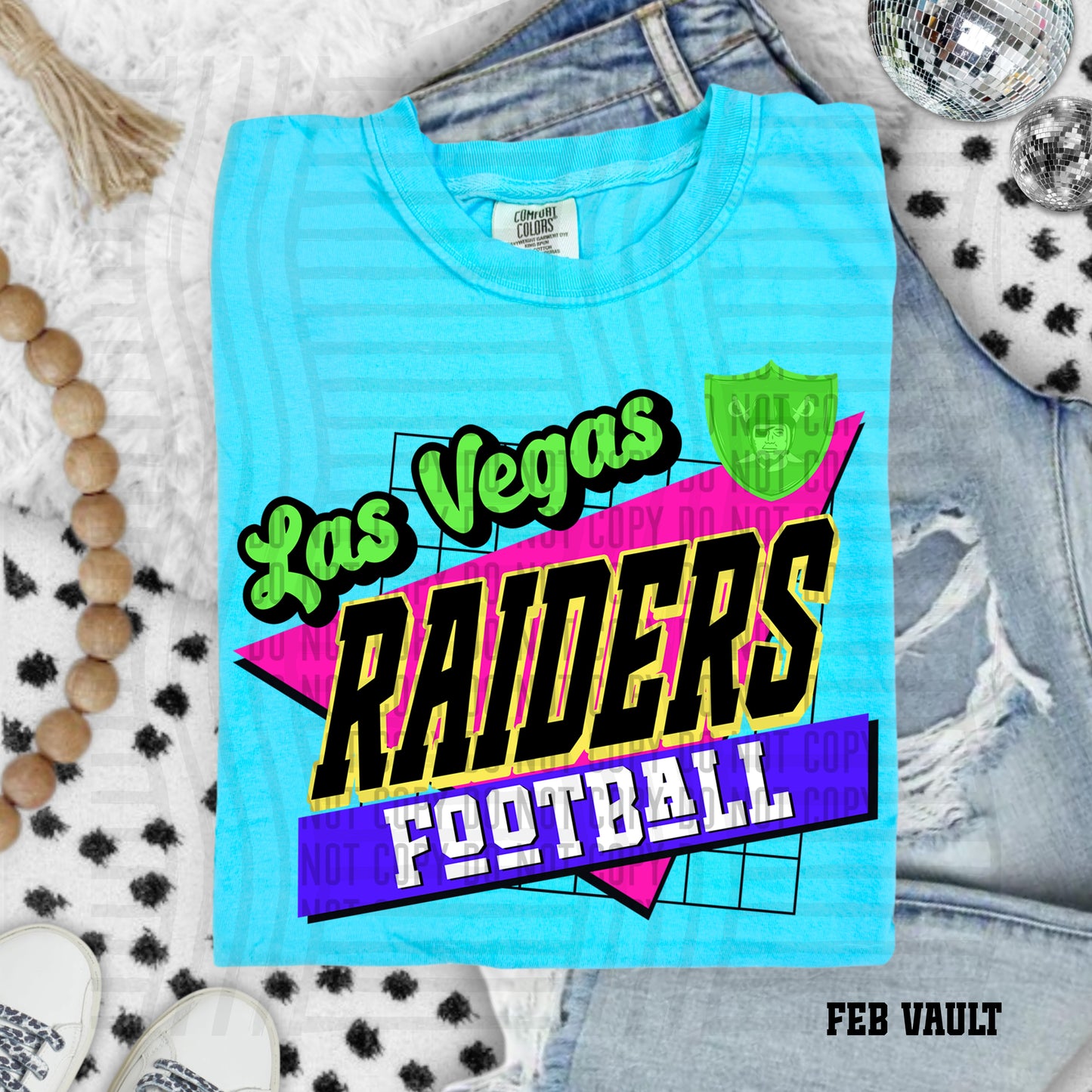 RETRO LAS VEGAS RAIDERS FOOTBALL