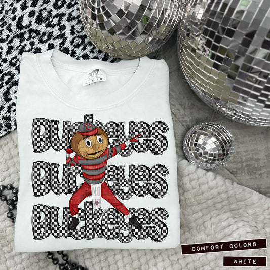OHIO STATE BUCKEYES CHECKERS