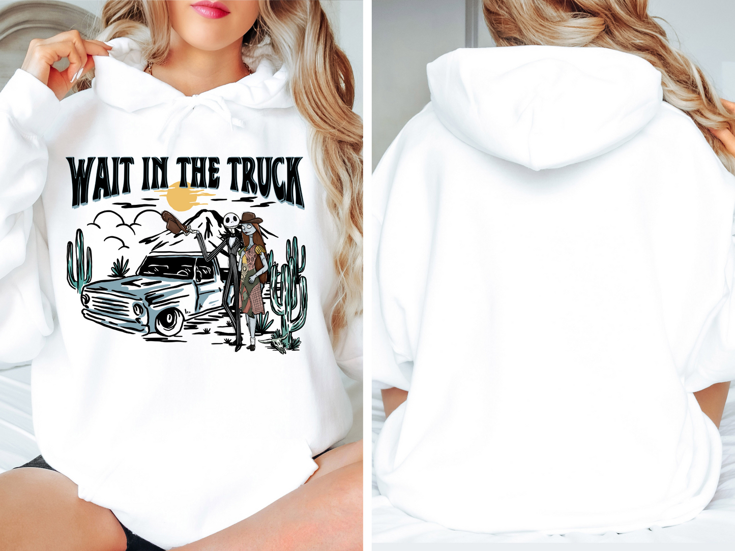 Wait in the truck, Jack and Saly