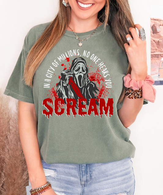 In a city of millions no one hears you scream-white