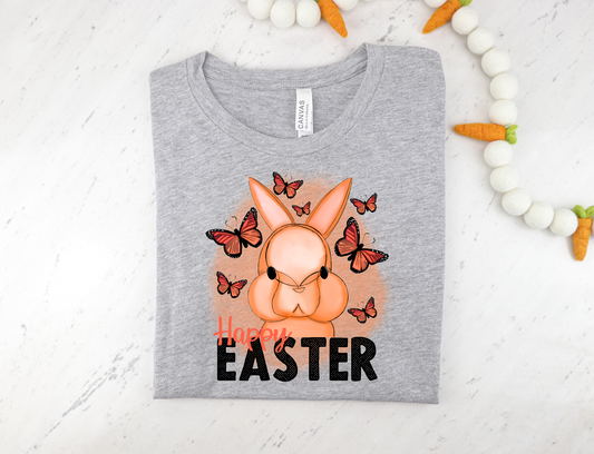 Happy Easter-Orange Bunny