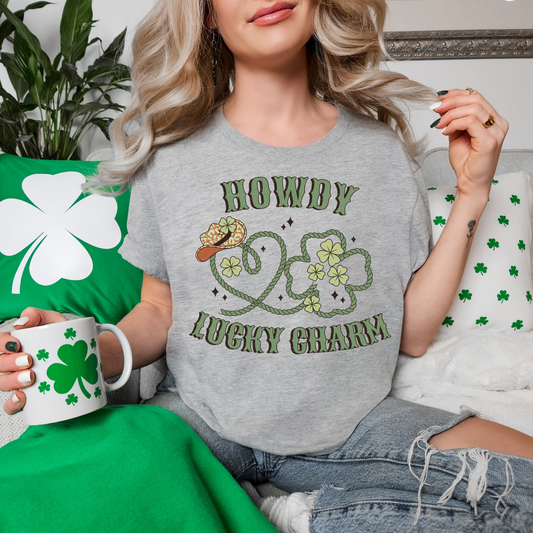 St. Patrick's Day Howdy Lucky Charm