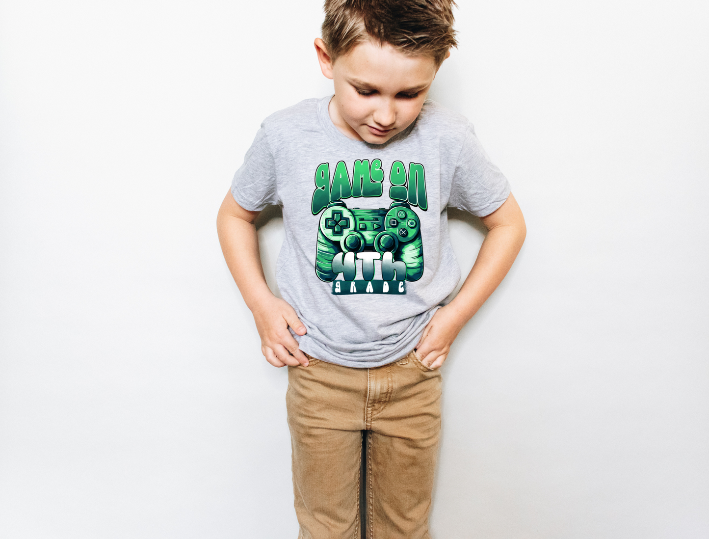 Game On 4th Grade – Light Green