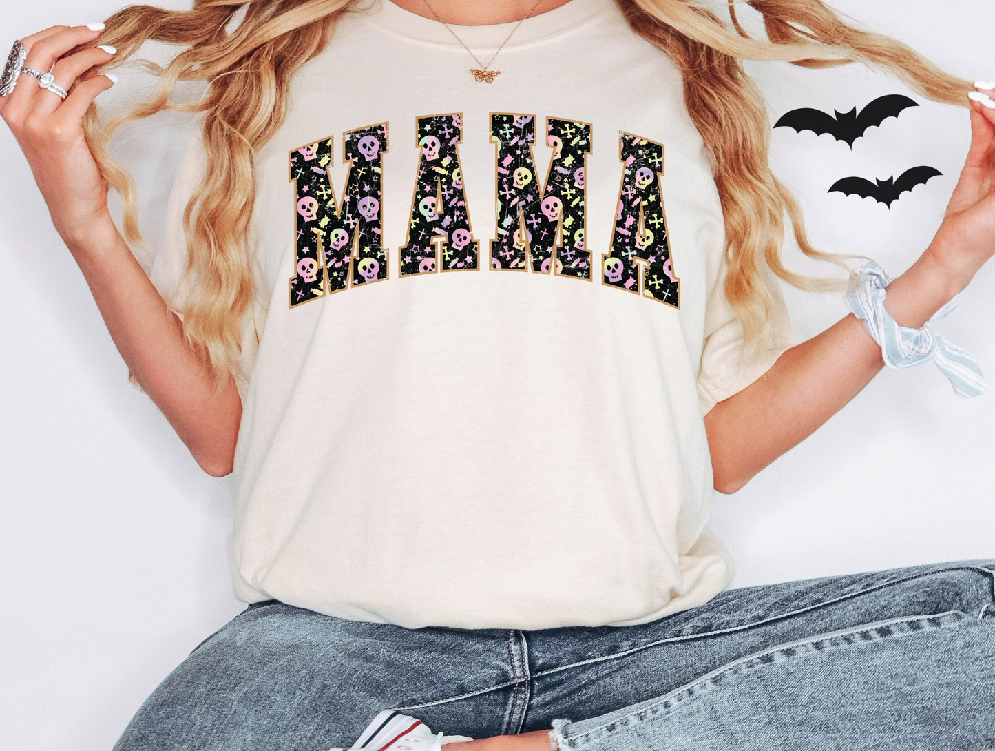 Mama - skulls and crosses