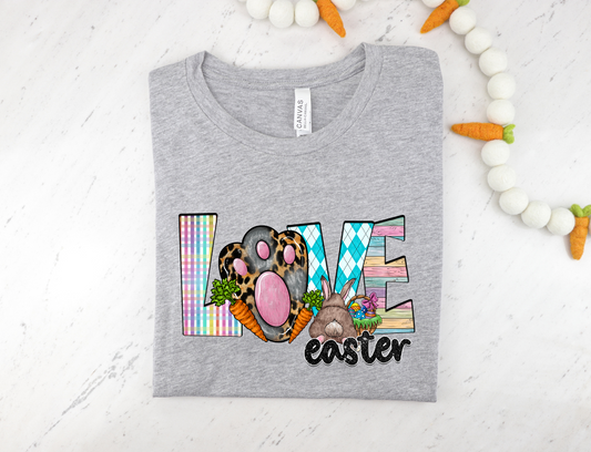 Love Easter Bunny Paw