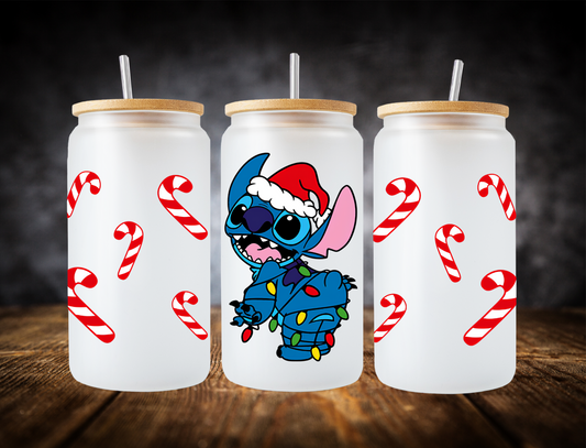 Stitch & candy canes - UV Libby Wrap