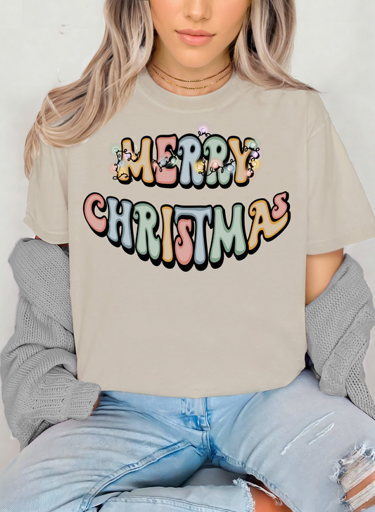Merry Christmas Pastel