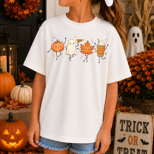 Pumpkin Ghost Leaf Pumpkin Spice
