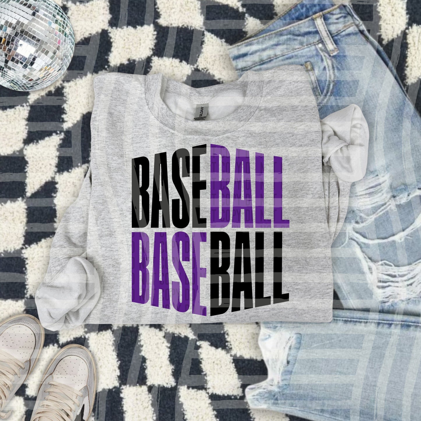 BASEBALL PURPLE
