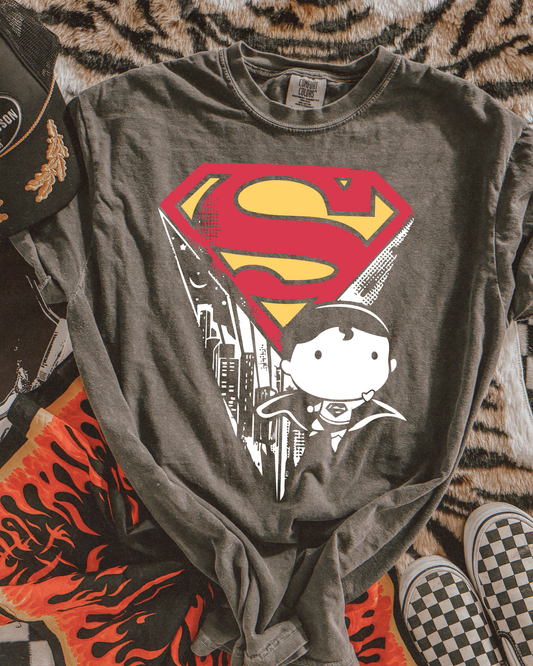 Superman Chest Logo Pop Style