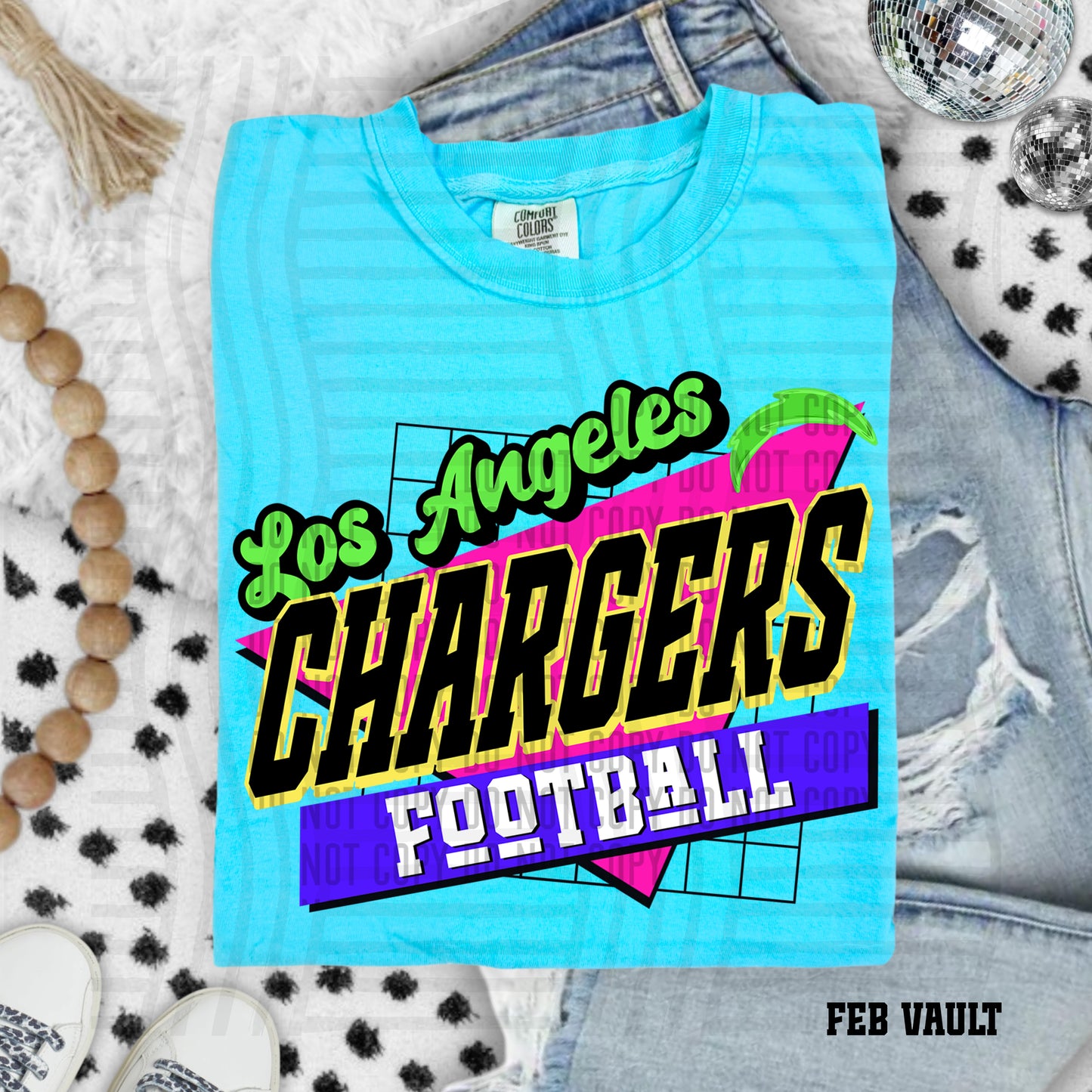 RETRO LOS ANGELES CHARGERS FOOTBALL