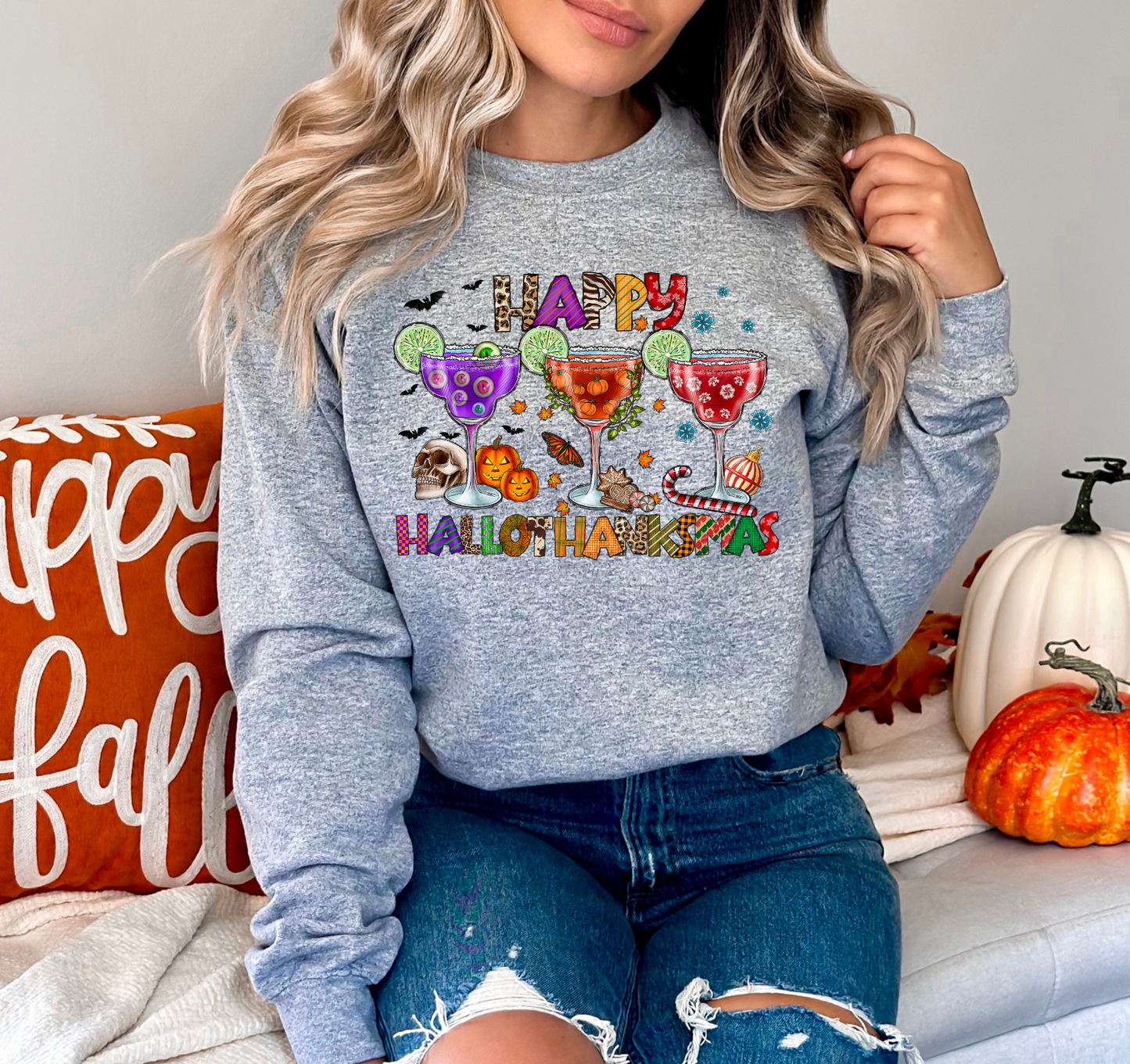 Happy Hallothanksmas- Margaritas