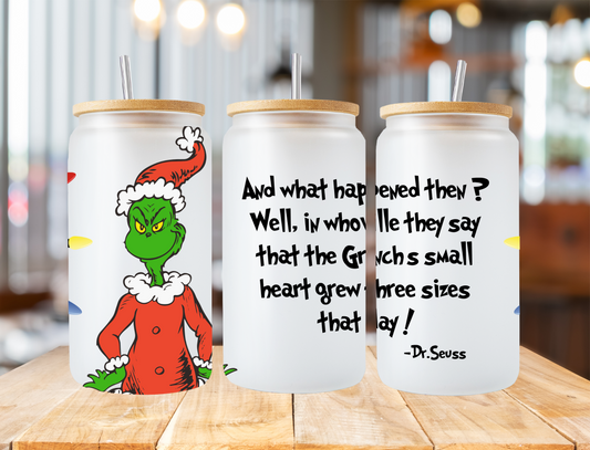 His Heart Grew Three Sizes - UV Libby Wrap