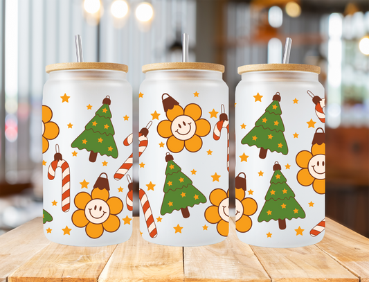 Flower Power Christmas - UV Libby Wrap