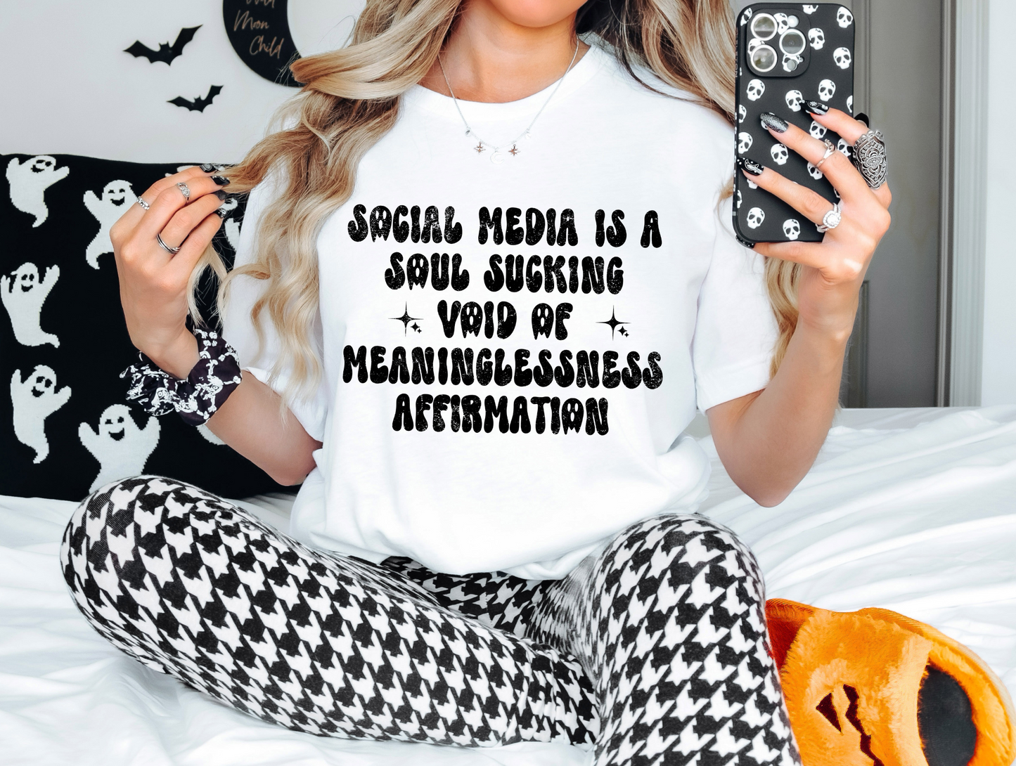 Social media is a soul sucking void of meaninglessness affirmation
