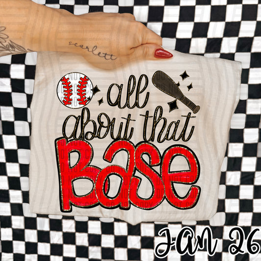 ALL ABOUT THAT BASE RED