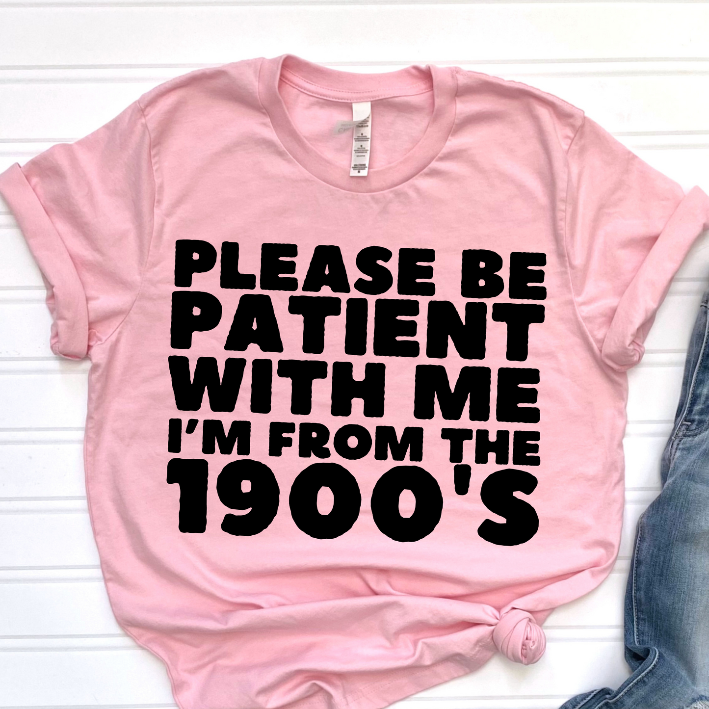Please be patient with me I'm from the 1900's (Black)