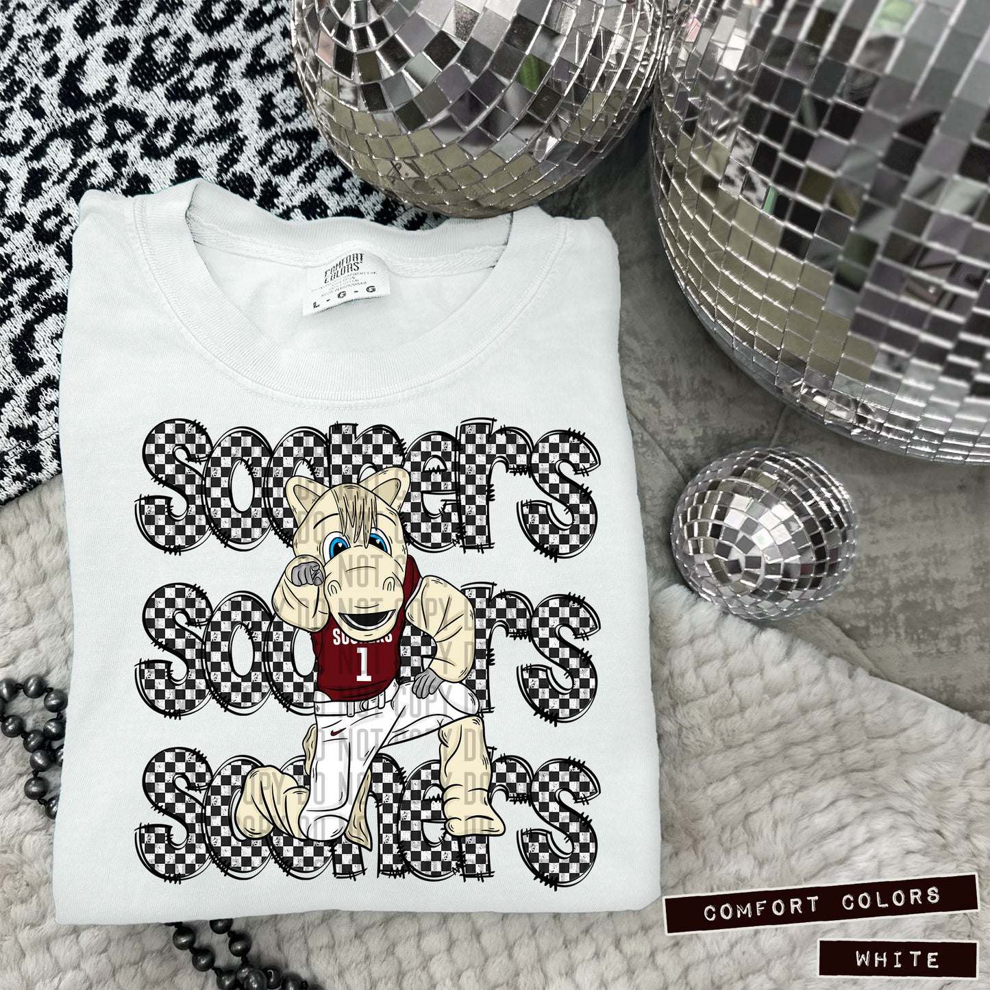 OKLAHOMA SOONERS CHECKERS
