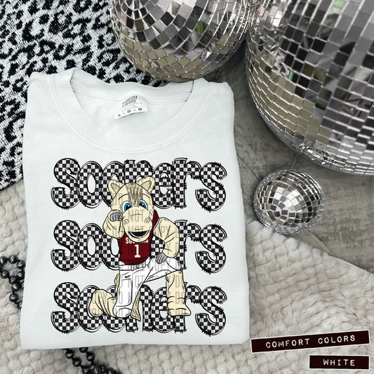 OKLAHOMA SOONERS CHECKERS