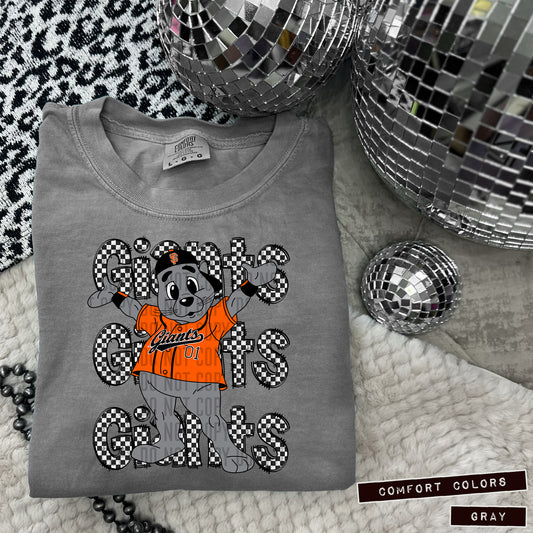 SAN FRANCISCO GIANTS CHECKERS