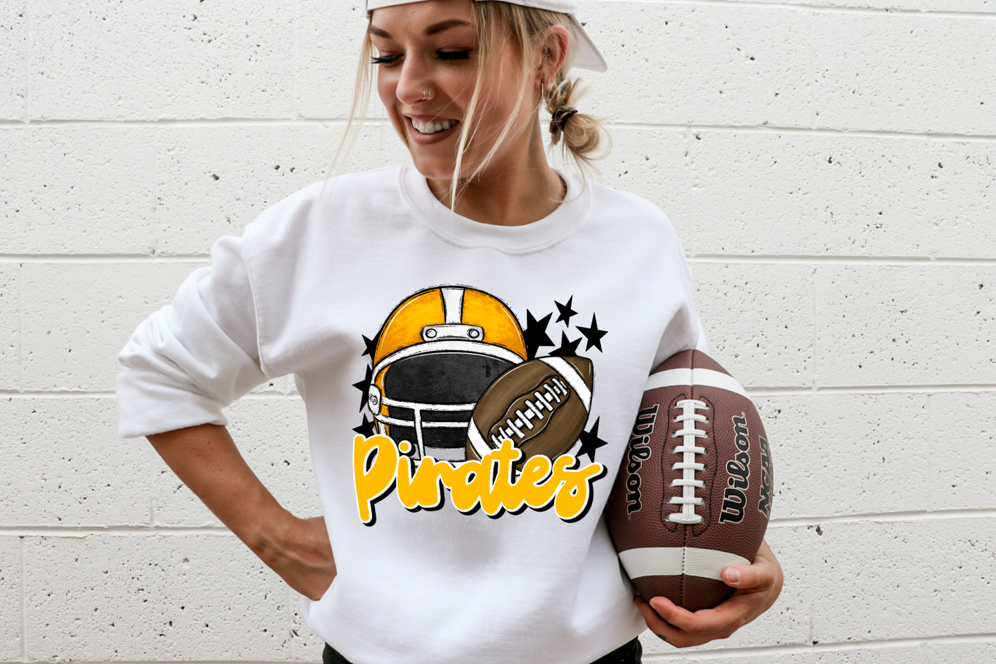 Pirates with helmet- yellow