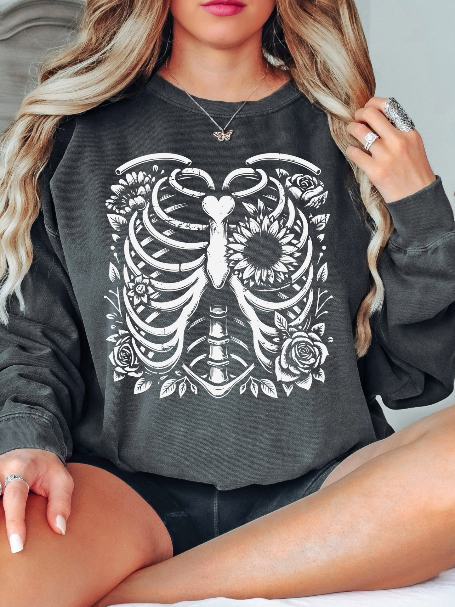 Flower Skeleton Chest