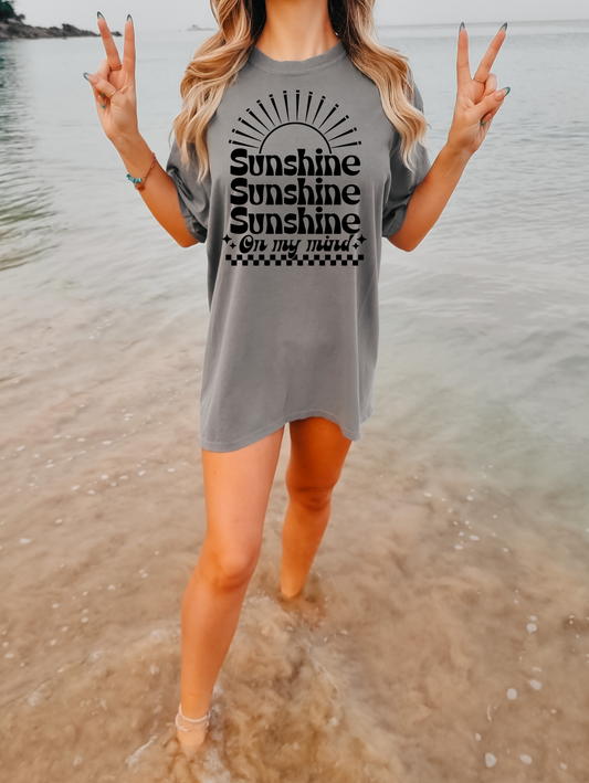 Sunshine On My Mind - Black