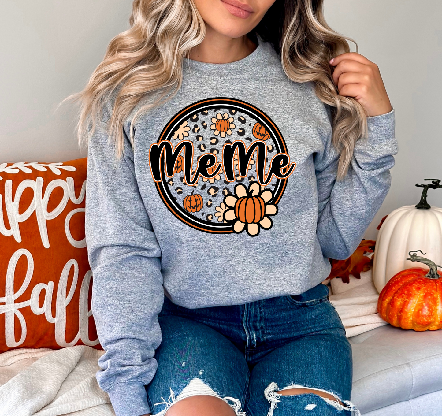 Meme - cheetah print and pumpkins