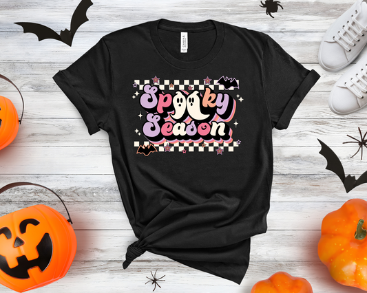 spooky season checkered