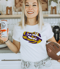 LSU Tiger Eye GLITTER - DTF Print