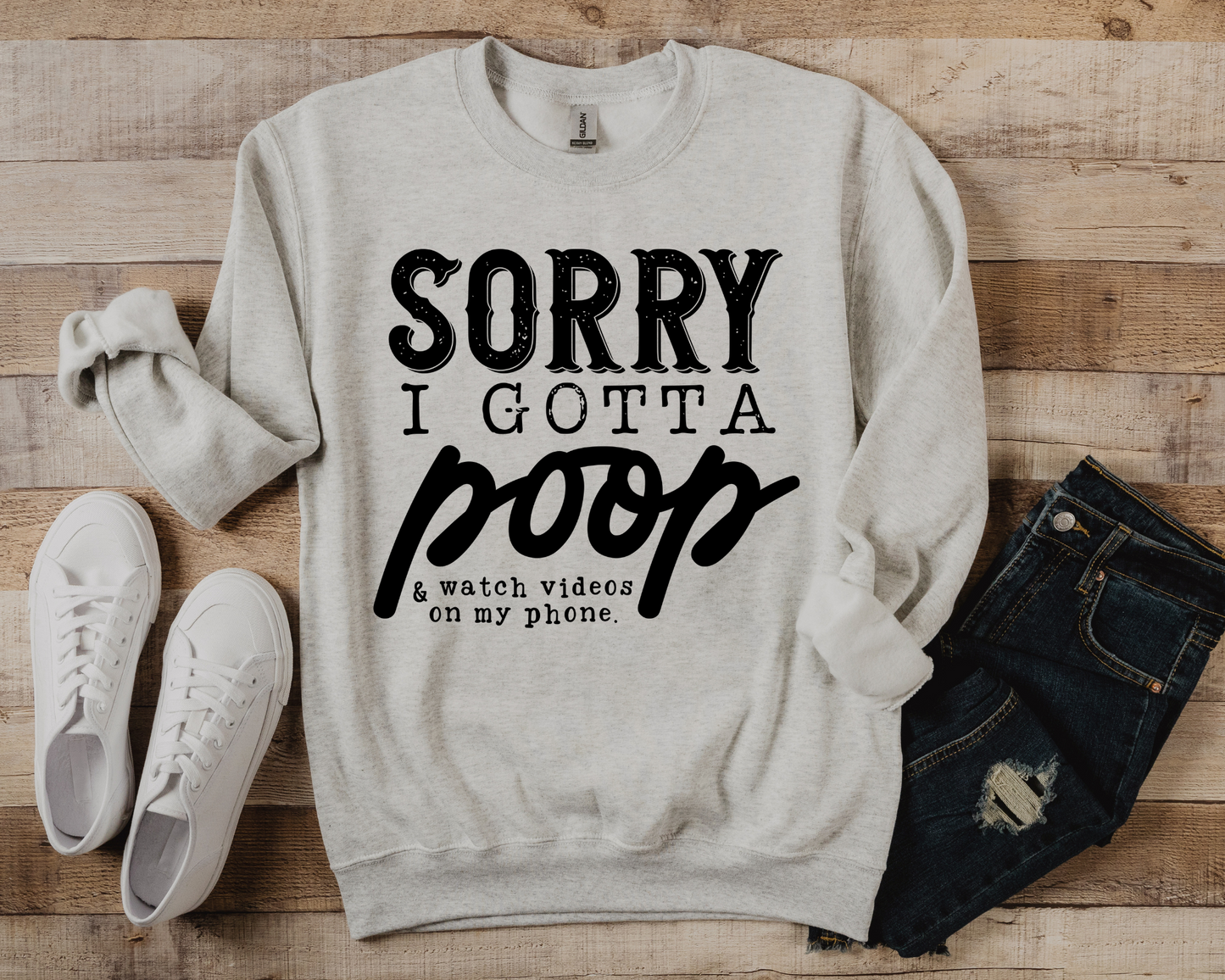 Sorry I gotta poop