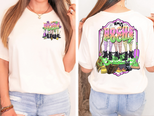 Hocus pocus with legs - front