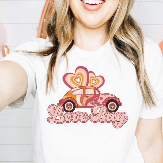 Love Bug Hearts- DTF Transfer