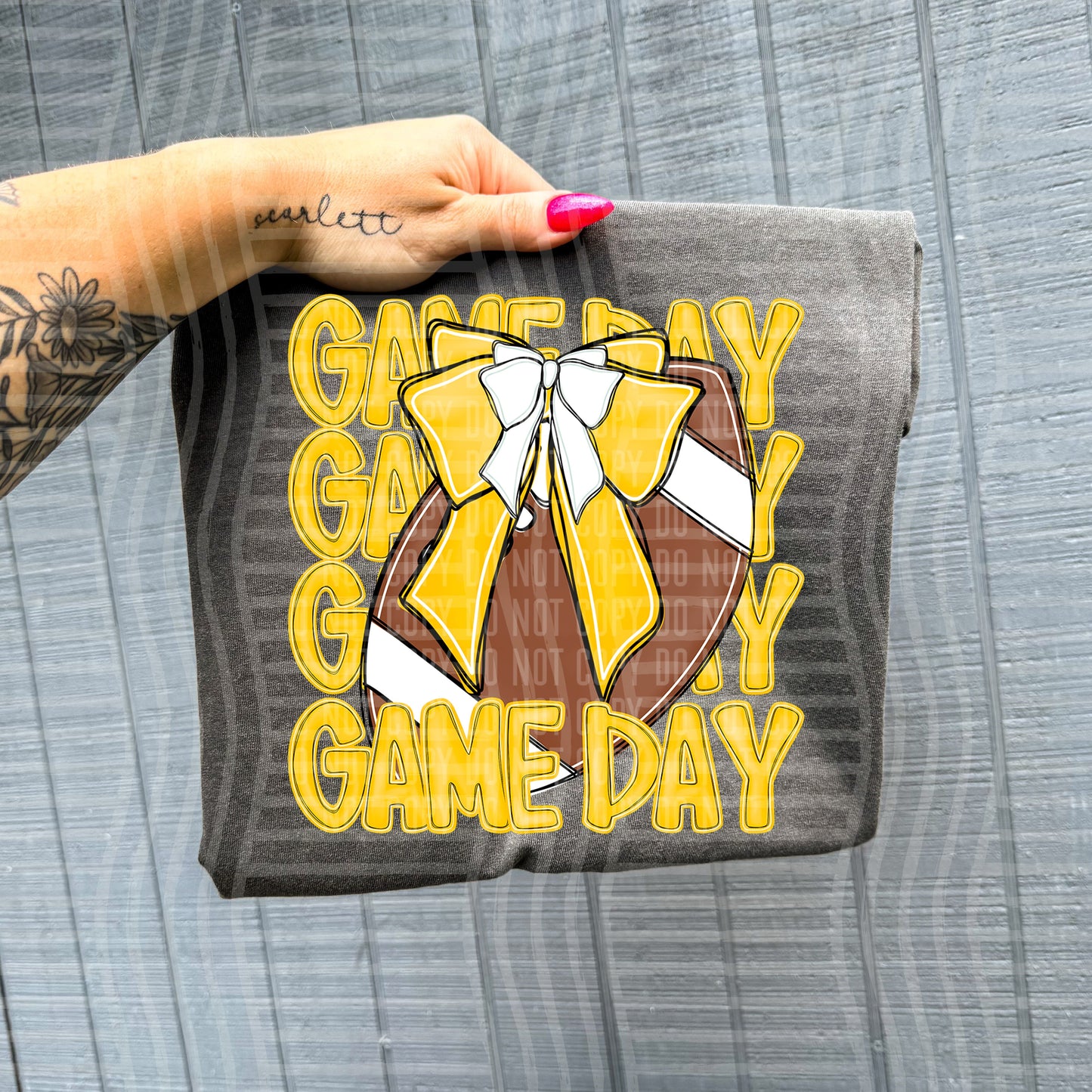 GAMEDAY FOOTBALL YELLOW