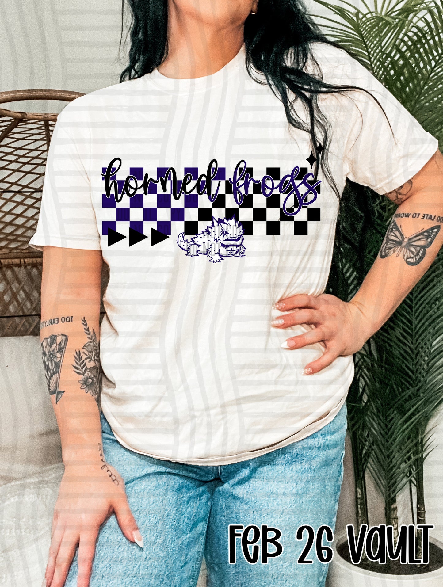 CHECKERED HORNED FROGS