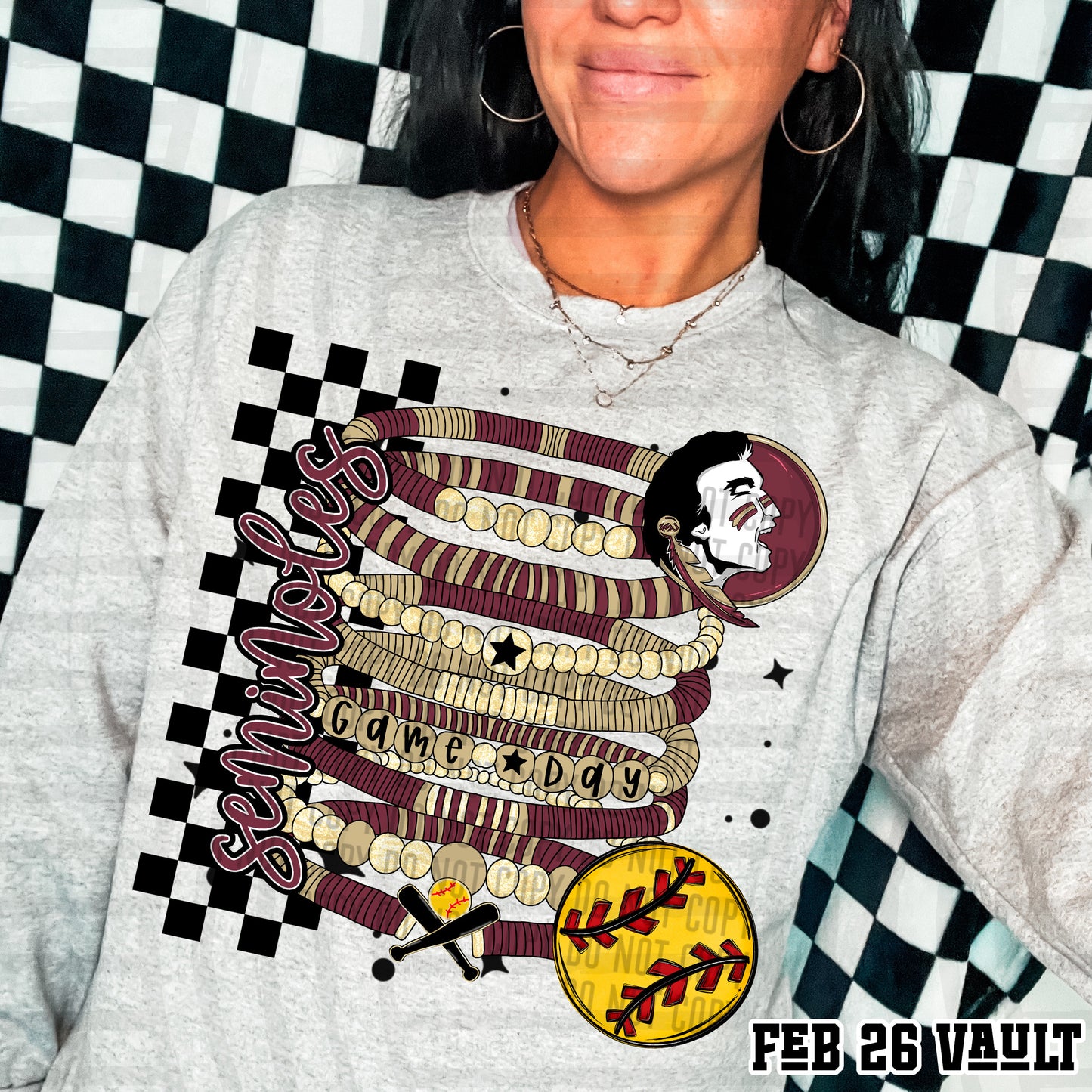 SEMINOLES SOFTBALL GAME DAY BRACELETS