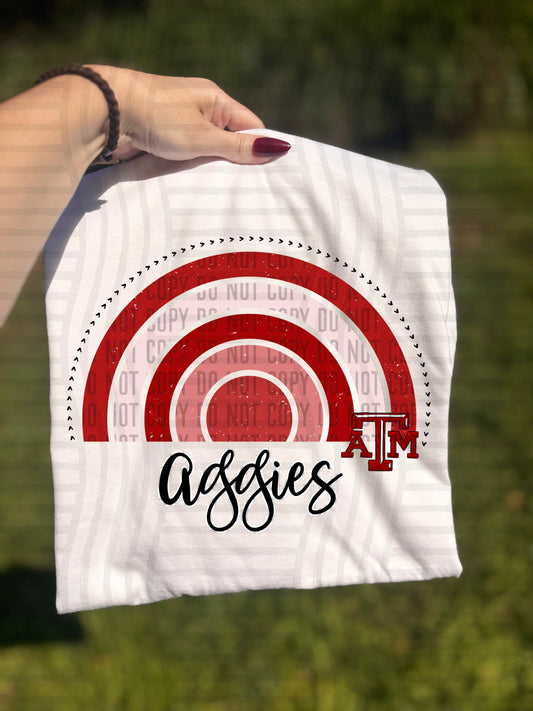 Retro Sunset Aggies