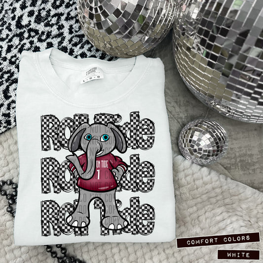 ALABAMA ROLL TIDE CHECKERS