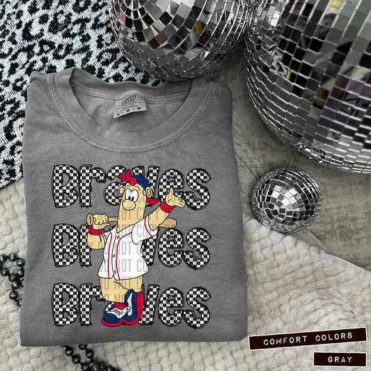 ATLANTA BRAVES CHECKERS