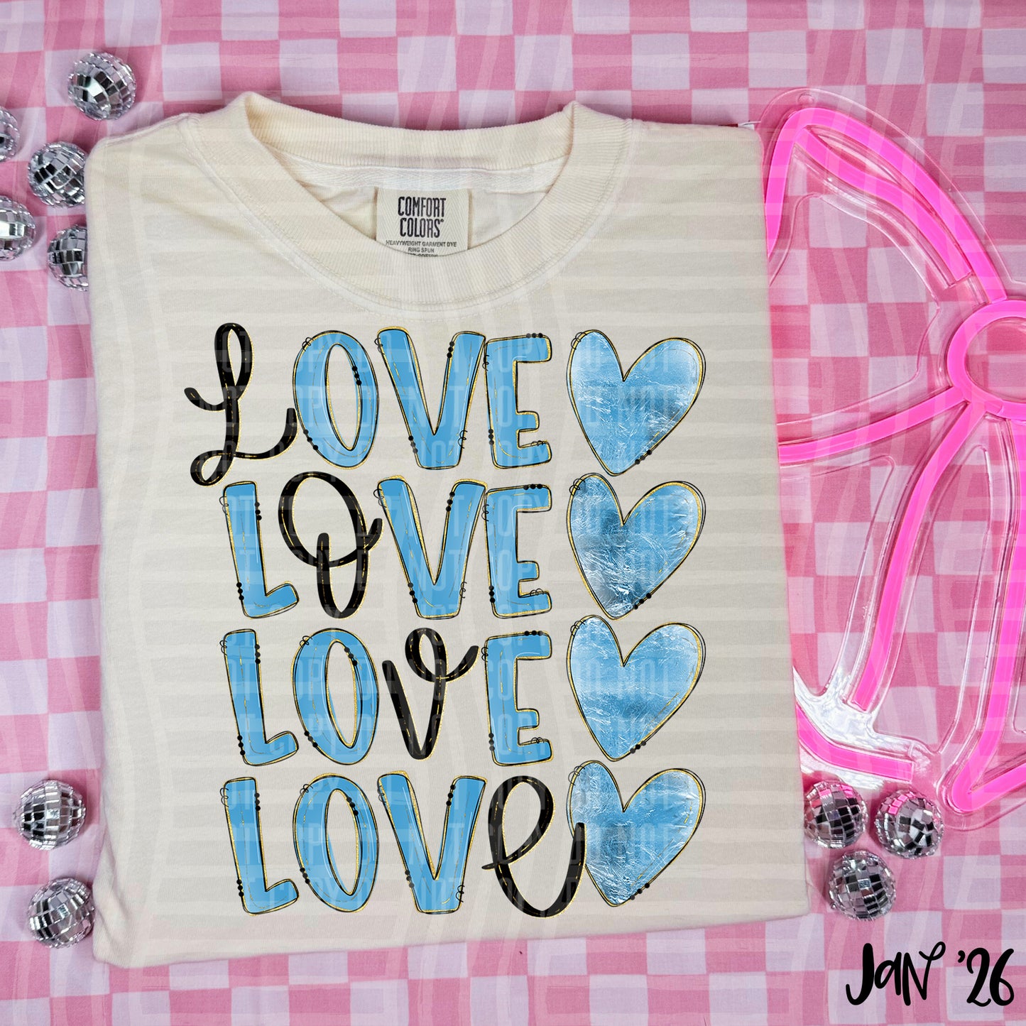 LOVE LIGHT BLUE