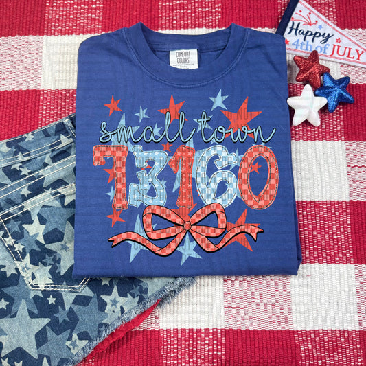 SMALL TOWN 73160 RED WHITE & BLUE
