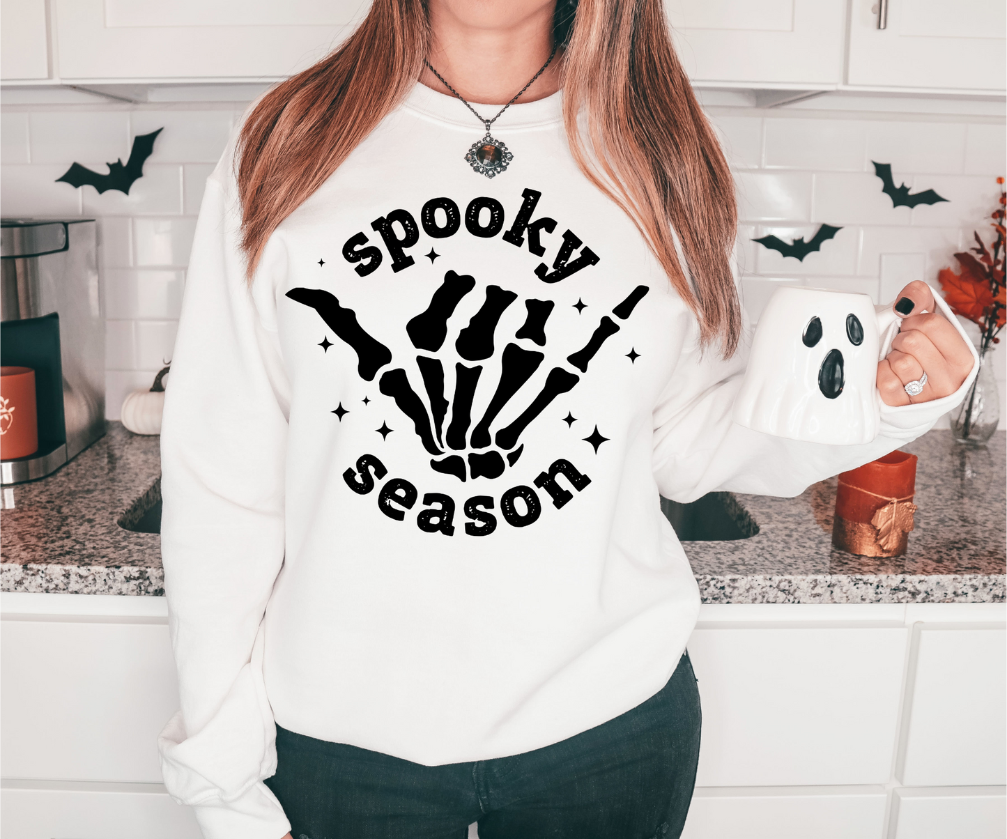 Spooky season-black sparkle