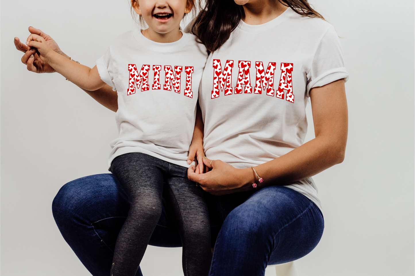 Mama Heart Letters - DTF Transfer