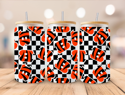 Bengals Checkered - UV Libby Wrap